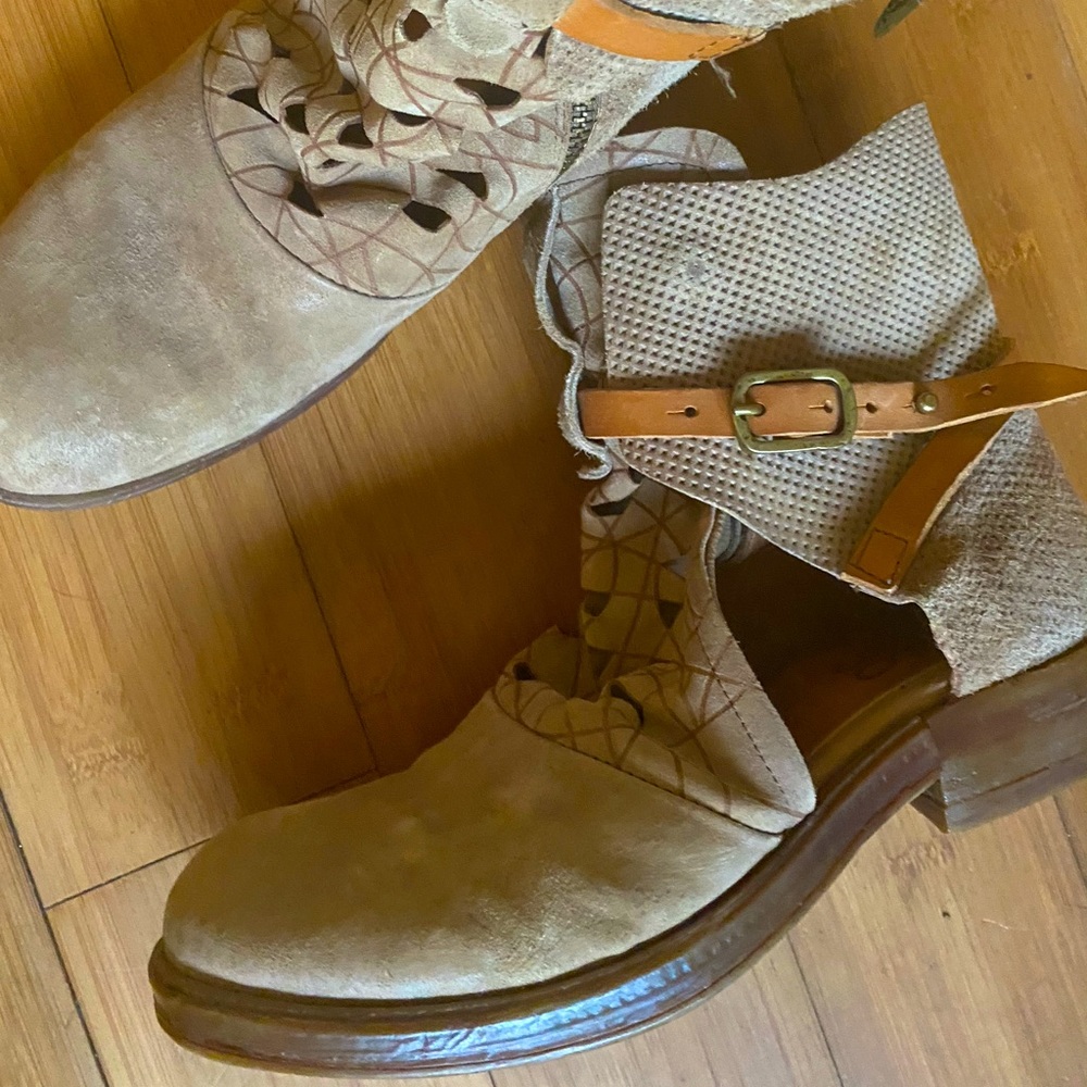 A.S 98 laser cut out boot